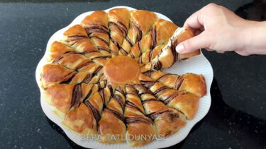 İkramlık Çikolatalı Börek Tarifi 1