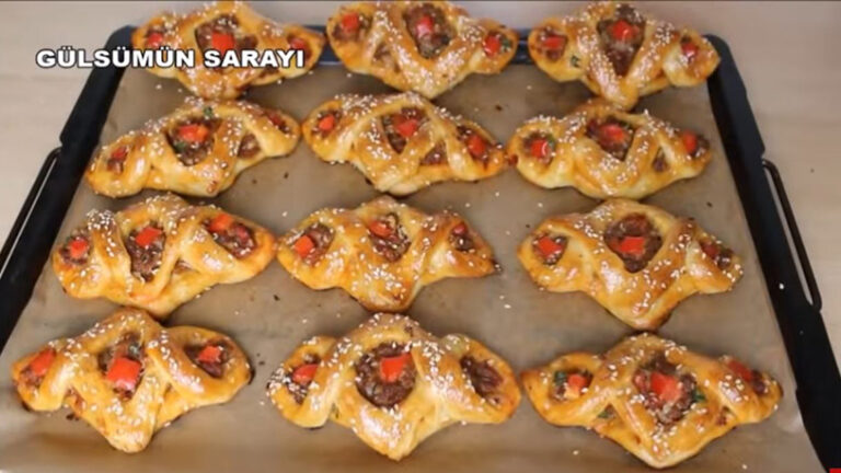 Atıştırmalık Yada Kahvaltıya İkramlık Hamur İşi Tarifi