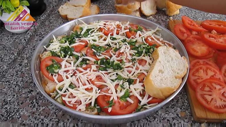 Tepsi Dolusu Bayat Ekmekten İkramlık Tarifi