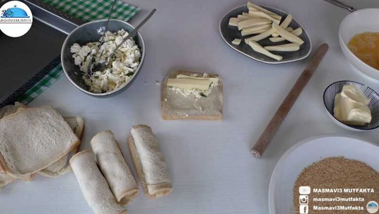 Çay Sofralarına İddialı Tost Ekmeğinden İkramlık Tarifi