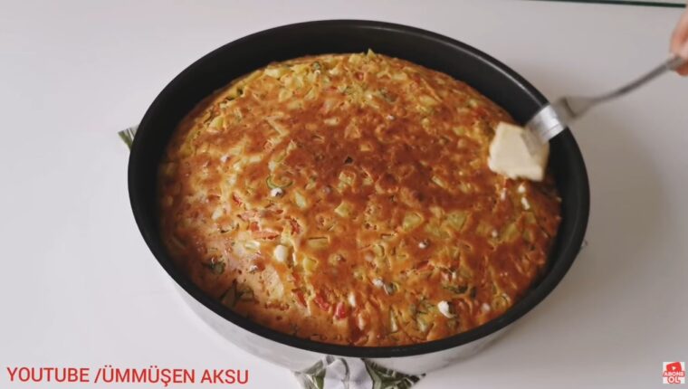 Salata Malzemesinden Çörek Tarifi 3