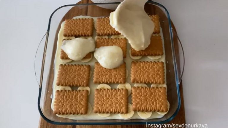 En Bereketli Bisküvili Borcam Pastası Tarifi