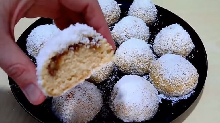 Sıvı Yağlı Gevrek İçi Lokum Gibi İkramlık Kurabiye Tarifi