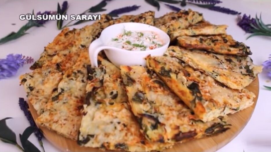 4 kaşık Un İle 1 Tepsi Börek Tarifi 2