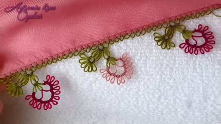 Gösterişli Ve Kolay İğne Oyası Modeli