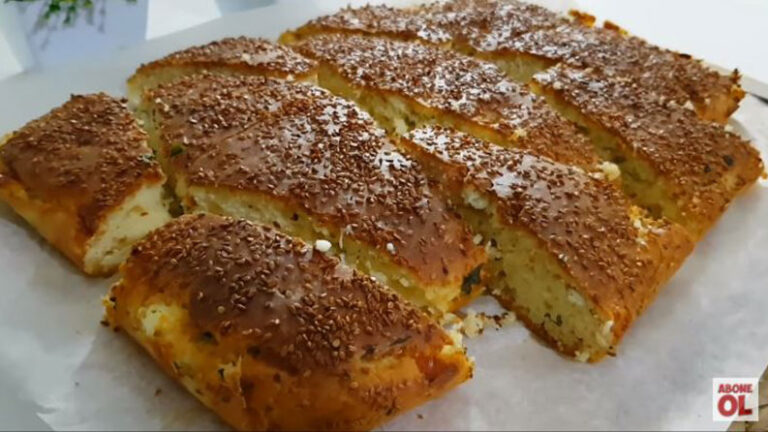 Kahvaltıya Çaydan Önce Hazır Dilim İkramlık Tarifi