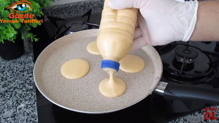 Boş Şişede Yapılan İkramlık Dorayaki Tarifi