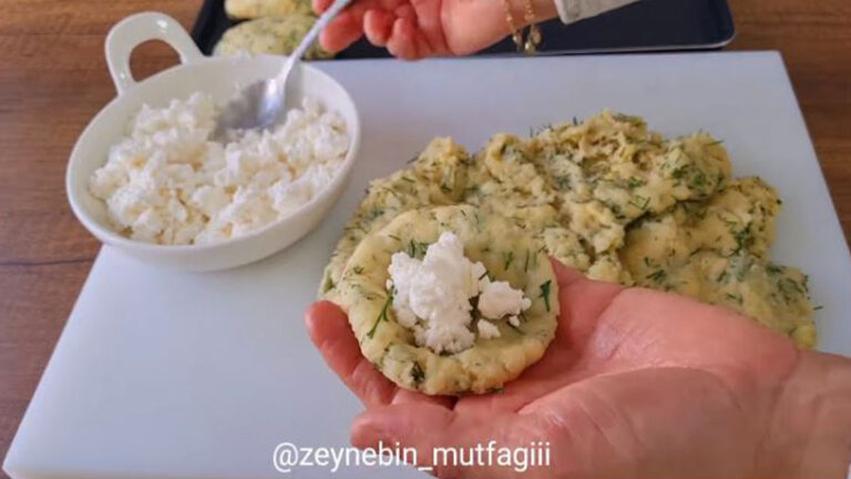 Biraz Dereotu Biraz Peynirden Olay Poğaça Tarifi