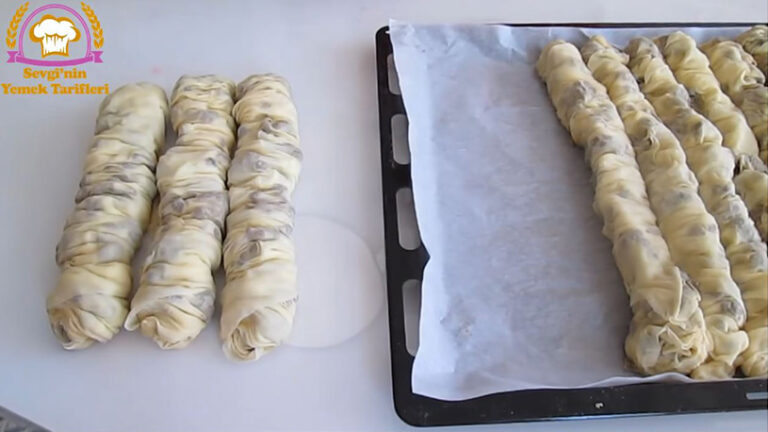 Müthiş Bir Lezzet En Gösterişli Burgu Börek Tarifi