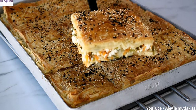 Hazır Yufkadan Olduğuna Kimsenin İnanmadığı Börek Tarifi 2