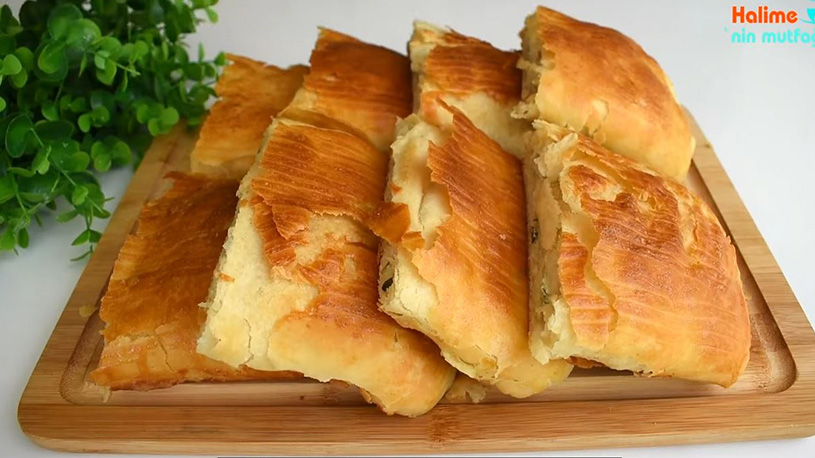 Çatal İle Şekillenen Çörek Börek Tarifi 2